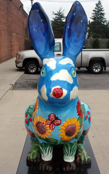 Summer Garden Rabbit at 6025 St Clair