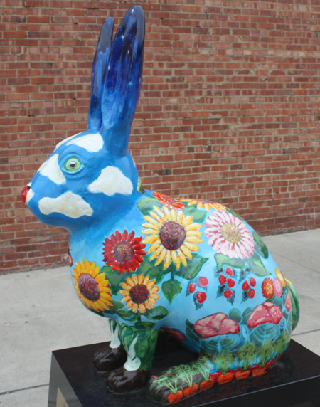 Summer Garden Rabbit at 6025 St Clair