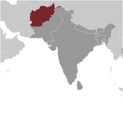 Map of Afghanistan