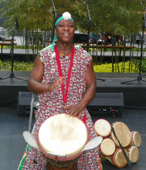 West African drum performance by Sogbety Diomande