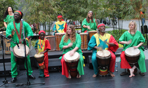 West African drumming from Tam-Tam Magic from Senegal