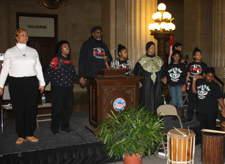 Black History Month event at Cleveland City Hall