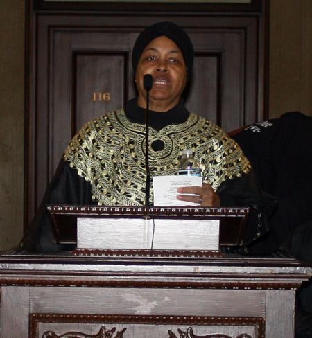 Community Reflection at Black History Month event at Cleveland City Hall