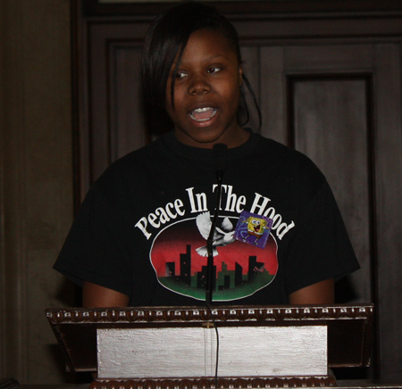 Community Reflection at Black History Month event at Cleveland City Hall