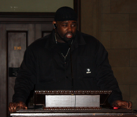 Community Reflection at Black History Month event at Cleveland City Hall