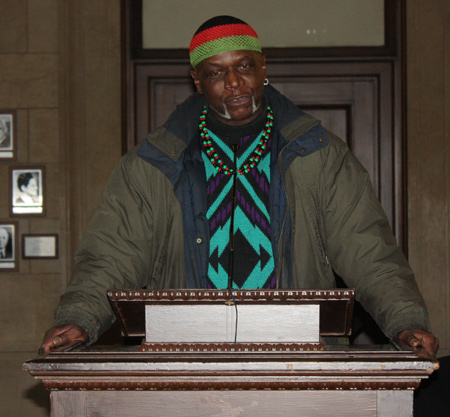 Community Reflection at Black History Month event at Cleveland City Hall