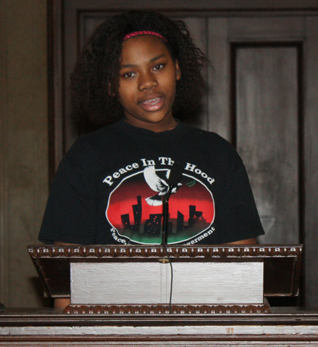 Community Reflection at Black History Month event at Cleveland City Hall