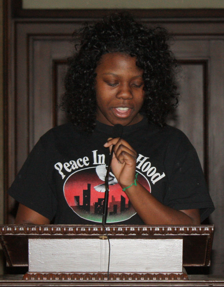 Community Reflection at Black History Month event at Cleveland City Hall