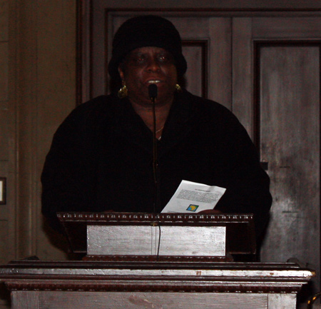 Community Reflection at Black History Month event at Cleveland City Hall