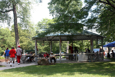 Seniors area at th Glenville Festival