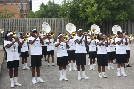 Shaw High School Marching Band from East Cleveland