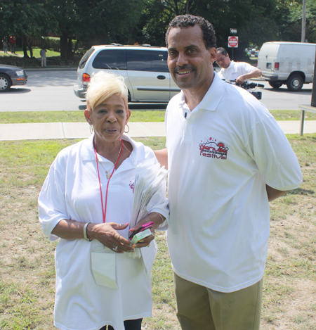 Wendy McDonald Hunter and Councilman Jeffrey Johnson