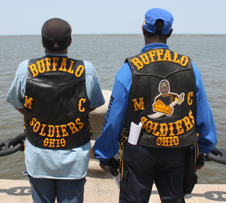 Ghost and Gold from the Buffalo Soldiers Motorcycle Club