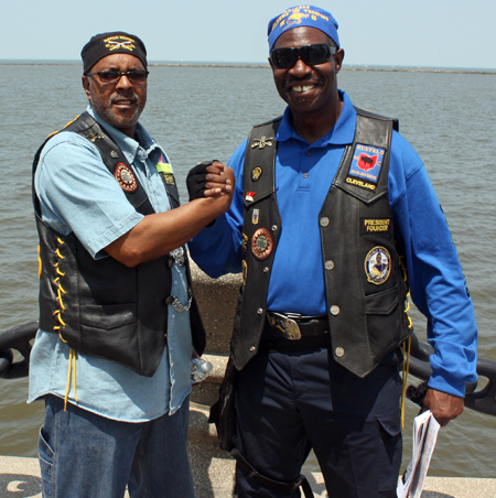 Ghost and Gold from the Buffalo Soldiers Motorcycle Club