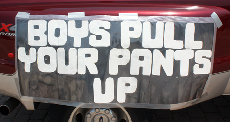 Boys Pull Your Pants Up
