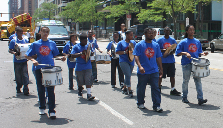 Parade drummers