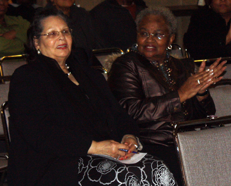 Crowd at Black History Month celebration in Cleveland City Hall