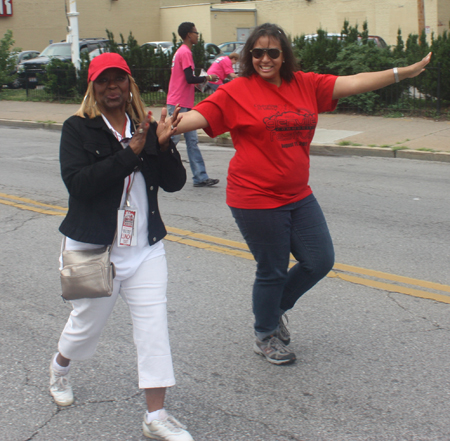 Glenville parade ladies