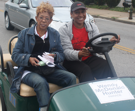 Parade organizer Wendy McDonald-Hunter