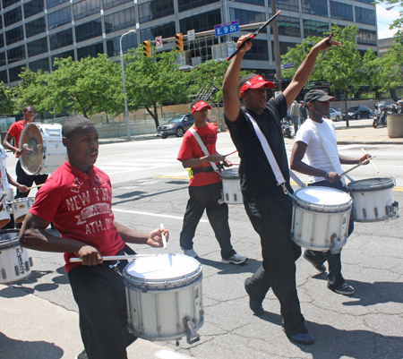 Glenville High School Drummers