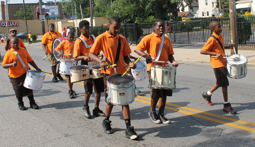 Glenville Parade - drummers