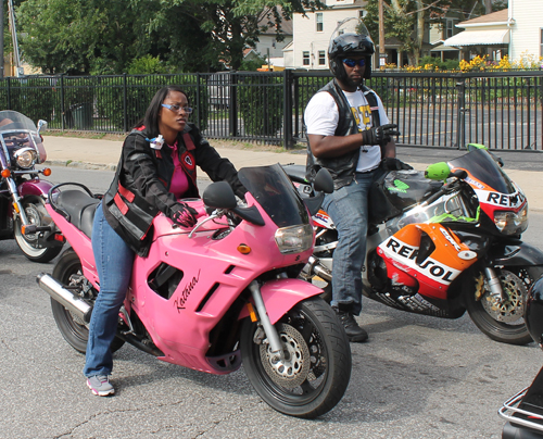 Glenville Parade - motorcycles