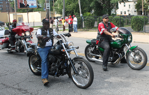 Glenville Parade - motorcycles