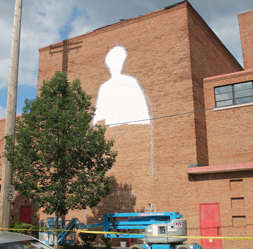 Ruby Dee Mural at Karamu House