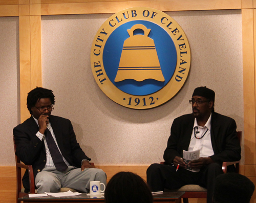 Curtis Donald and Khalid Samad at the City Club of Cleveland