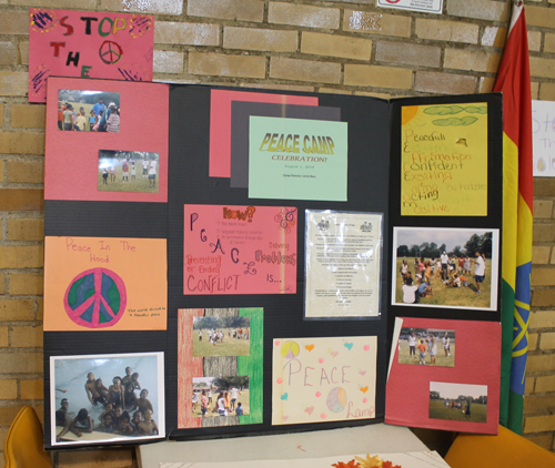 Cleveland Peace Camp art - Stop the Violence