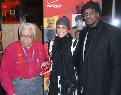 Dan Davenport, Raj Roberson and Khalid Samad