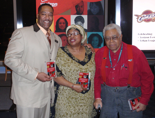 Everyday heroes Hank Davis, Laura Cowan and Dan Davenport