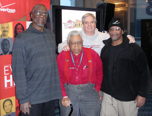 CAP volunteers Henry Burney, Dan Davenport, Dan Hanson and Mike Anderson