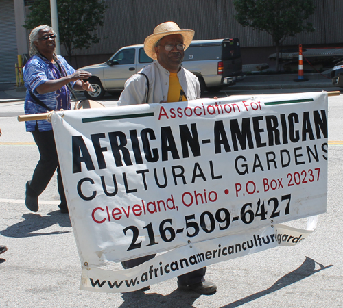 African American Gardens at Cleveland African-American Heritage Umoja Parade