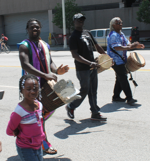 African American Gardens at Cleveland African-American Heritage Umoja Parade