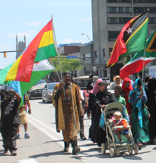 Khalid at Cleveland African-American Heritage Umoja Parade