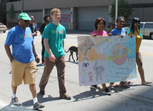 African American Gardens at Cleveland African-American Heritage Umoja Parade