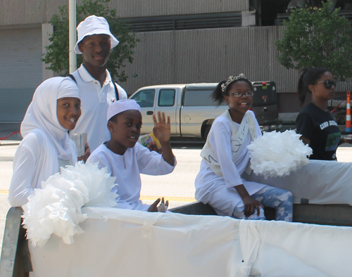 African American Gardens at Cleveland African-American Heritage Umoja Parade