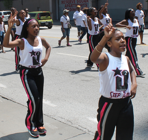 African American Gardens at Cleveland African-American Heritage Umoja Parade