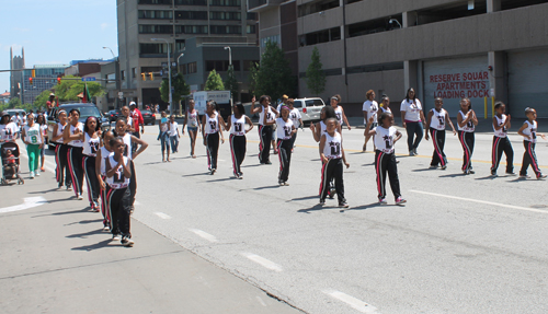 African American Gardens at Cleveland African-American Heritage Umoja Parade