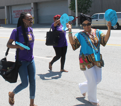 African American Gardens at Cleveland African-American Heritage Umoja Parade