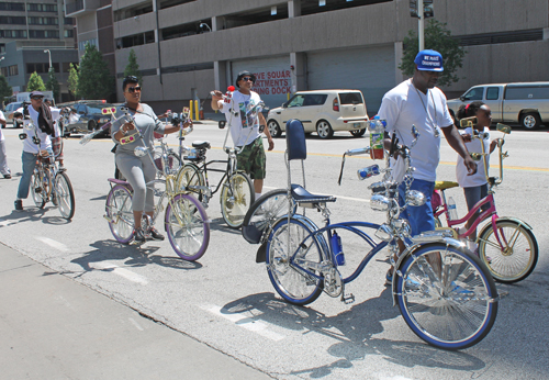 Bicycle at Cleveland African-American Heritage Umoja Parade