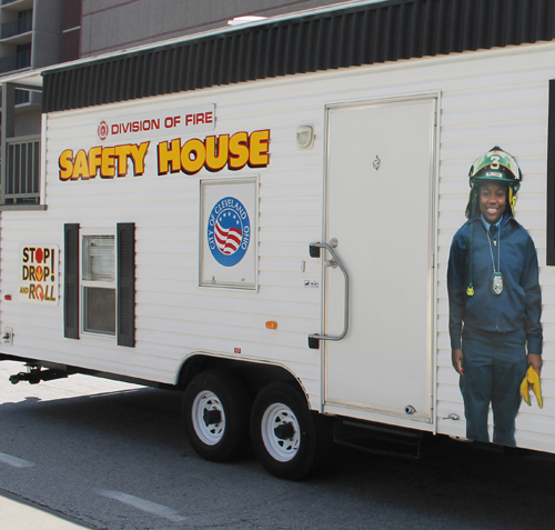 Safety Housee at Cleveland African-American Heritage Umoja Parade