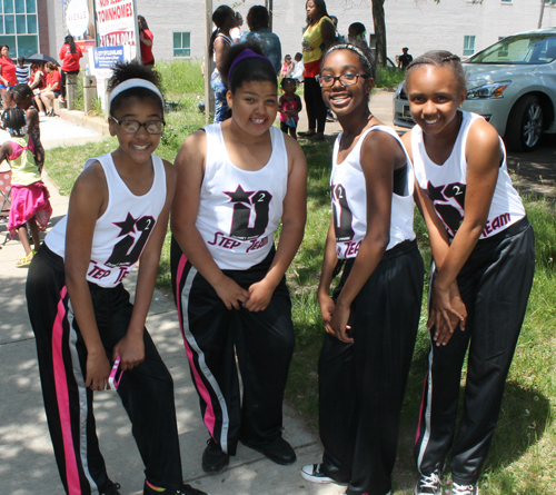 Step Team girls