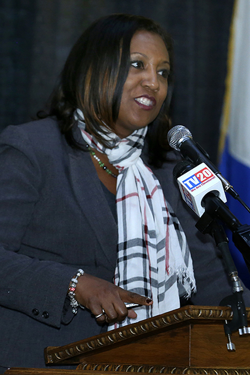 speaker at Cleveland Black History Month 2015 event