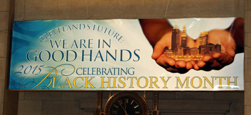 Black History Month banner