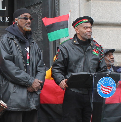 Black Man Army Cleveland speaker