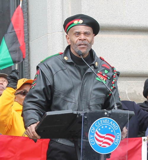 Black Man Army Cleveland speaker