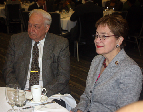 Dick Pogue and Rep. Marcy Kaptur