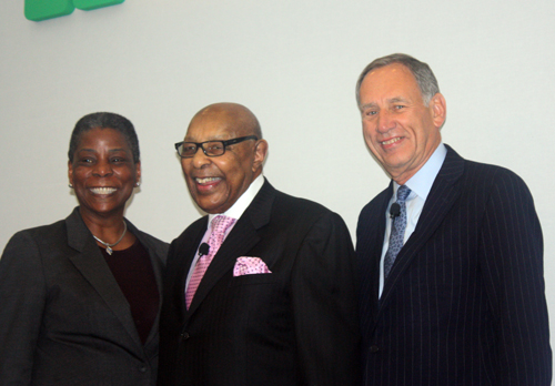 Ursula Burns, Louis Stokes and Toby Cosgrove